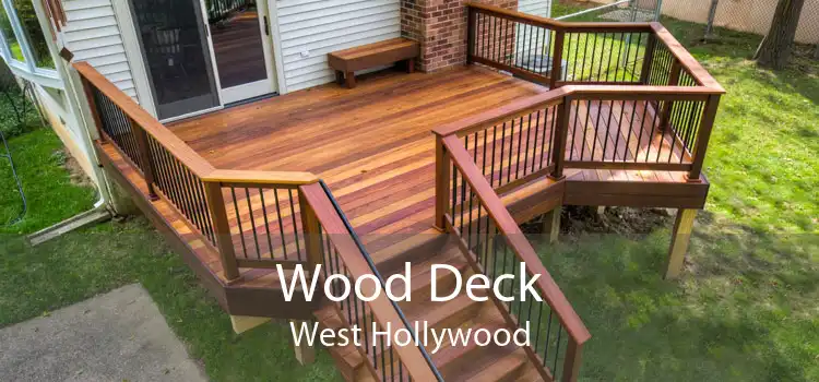 Wood Deck West Hollywood