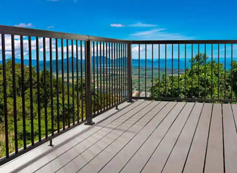 Deck Cable Railing in West Hollywood, CA