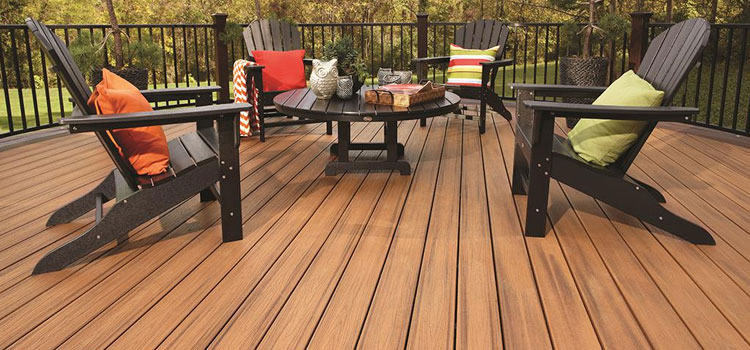 Black TREX Decking in West Hollywood, CA