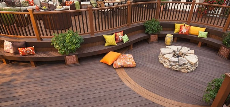 Gray TREX Decking in West Hollywood, CA