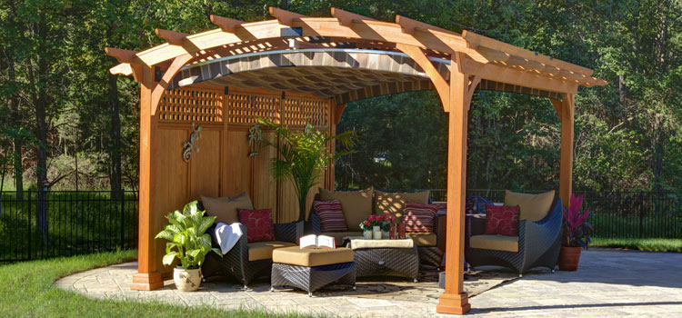 Modern Wood Pergola Installation in West Hollywood, CA